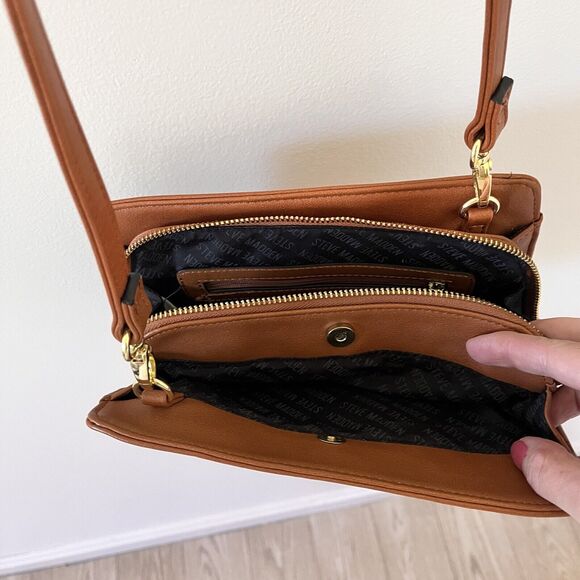 Steve Madden Blannis Cognac Crossbody Women's Bag - Picture 5 of 15